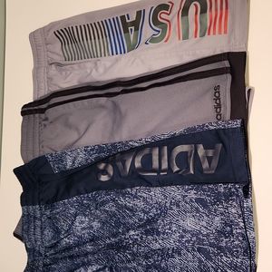 Adidas and Under Armour Shorts Bundle Size Medium.